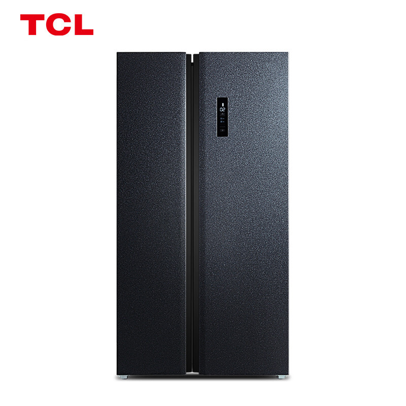 TZ  TCL 646升 双变频风冷无霜双门对开门电冰箱 智慧摆风 一级能效 以旧换新 BCD-646WPJD